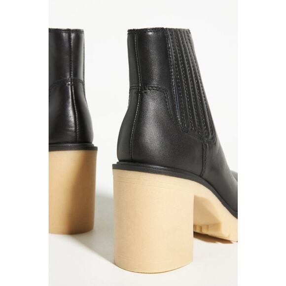 Dolce Vita Caster H2O Booties in Black Leather Anthropologie - Picture 9 of 16